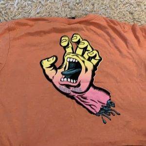 Santa Cruz Skate Crop Top